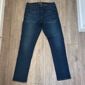 Express Men's Dark Blue Slim Jeans